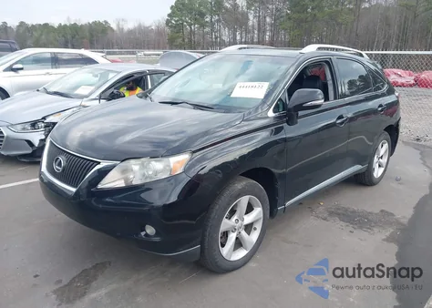 2012 Lexus Rx 350 z USA, uszkodzony, nr VIN 2T2ZK1BA7CC070677